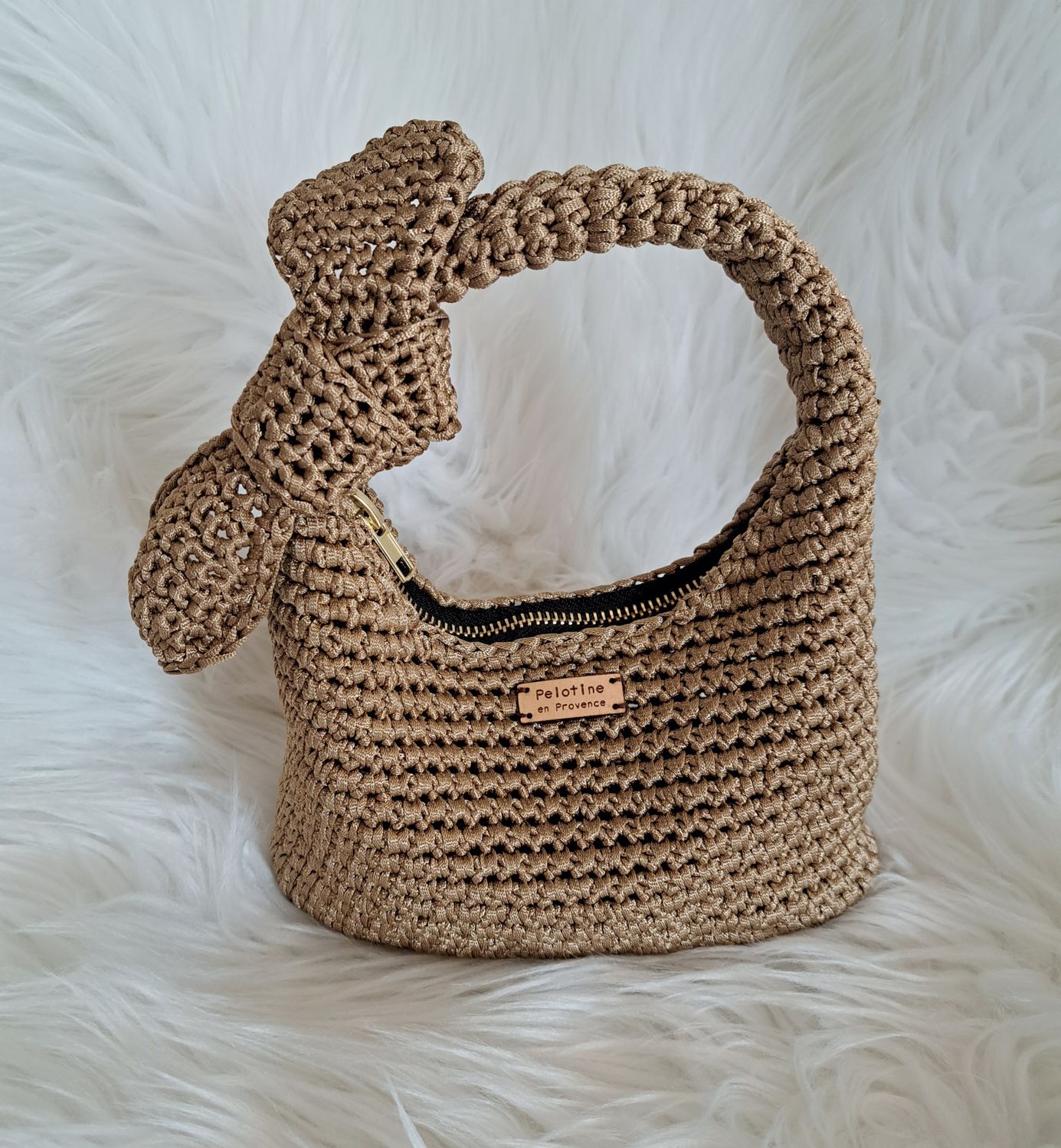 Sac à main printemps/été couleur gold