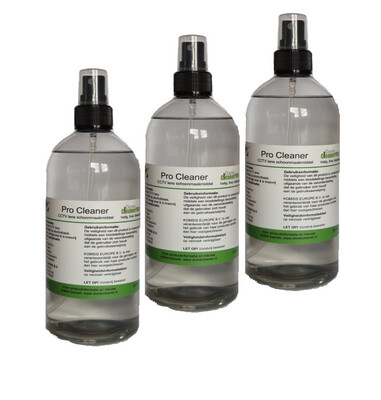 Pro Cleaner Schoonmaak middel 3 pack 500ML