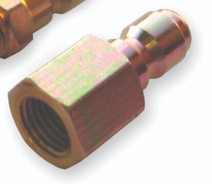 1/4" Female Suttner QC Plated Steel Plug