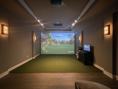 Golf Simulator Enclosures and Retractable Screens