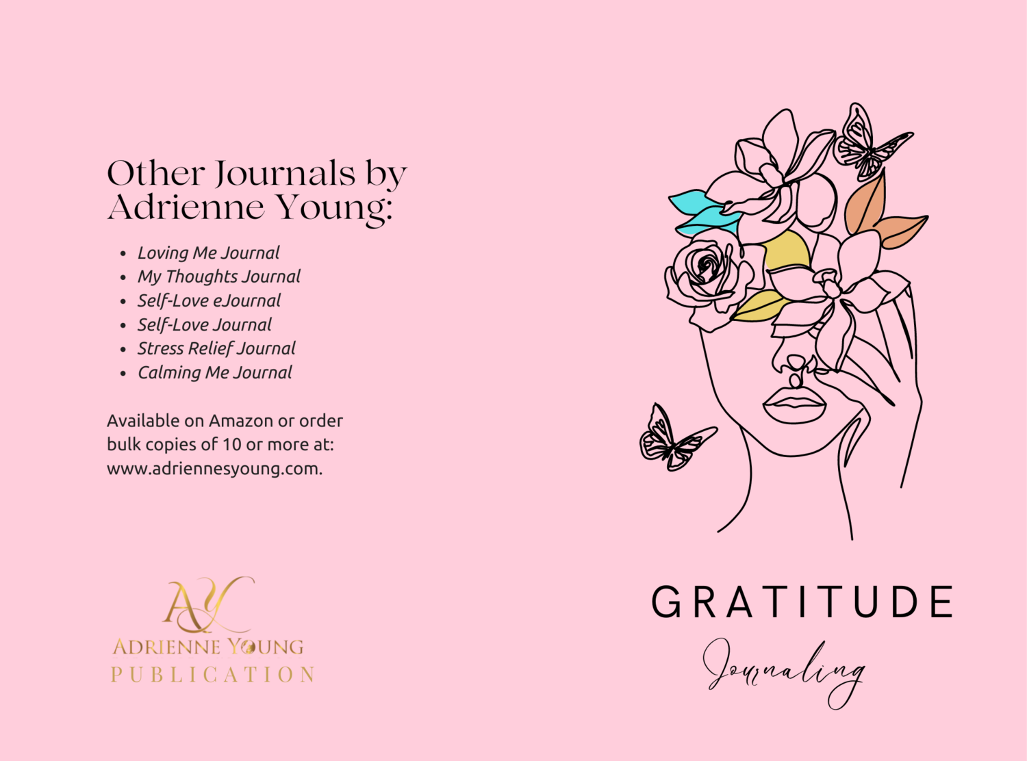 BULK ORDERS of 10 or More Only: Gratitude Journal