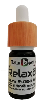 RelaxÖl 5% CBD Öl 500mg CBD 10ml RelaxÖl 5% CBD Öl 500mg CBD 10ml