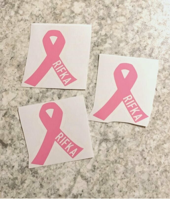 Tribe Vinyl Pink Ribbon