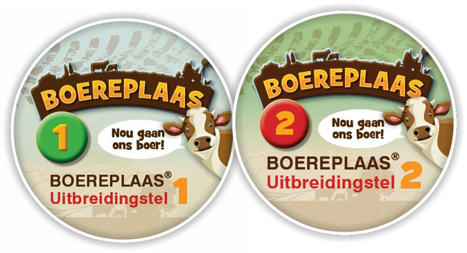 Boereplaas Uitbreidingstel 1 & Uitbreidingstel 2 Pakket (Combo)