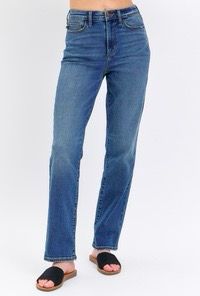Judy Blue Dark Straight Leg Jean