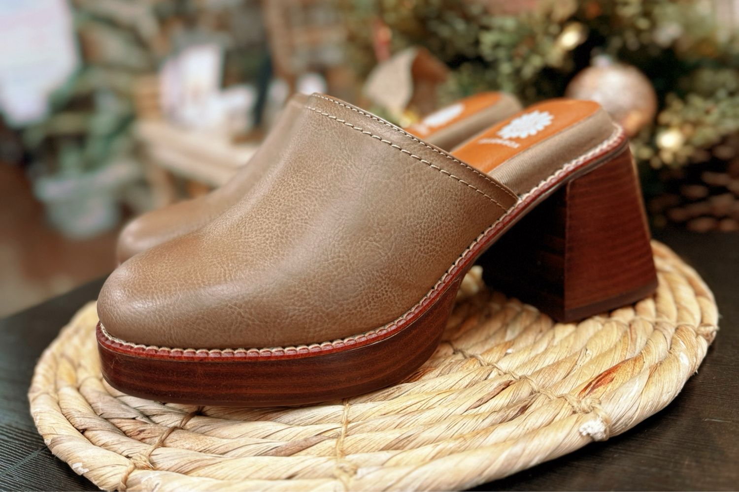 YellowBox Taupe Ivaria Clog