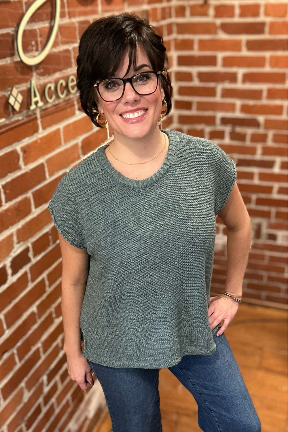 Ash Jade Sweater Vest