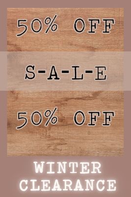 WINTER CLEARANCE