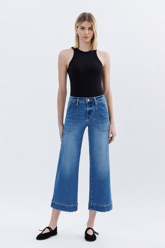 Lovervet Utility Wide Leg Jean