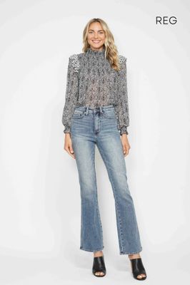 Judy Blue Short Tummy Control Bootcut