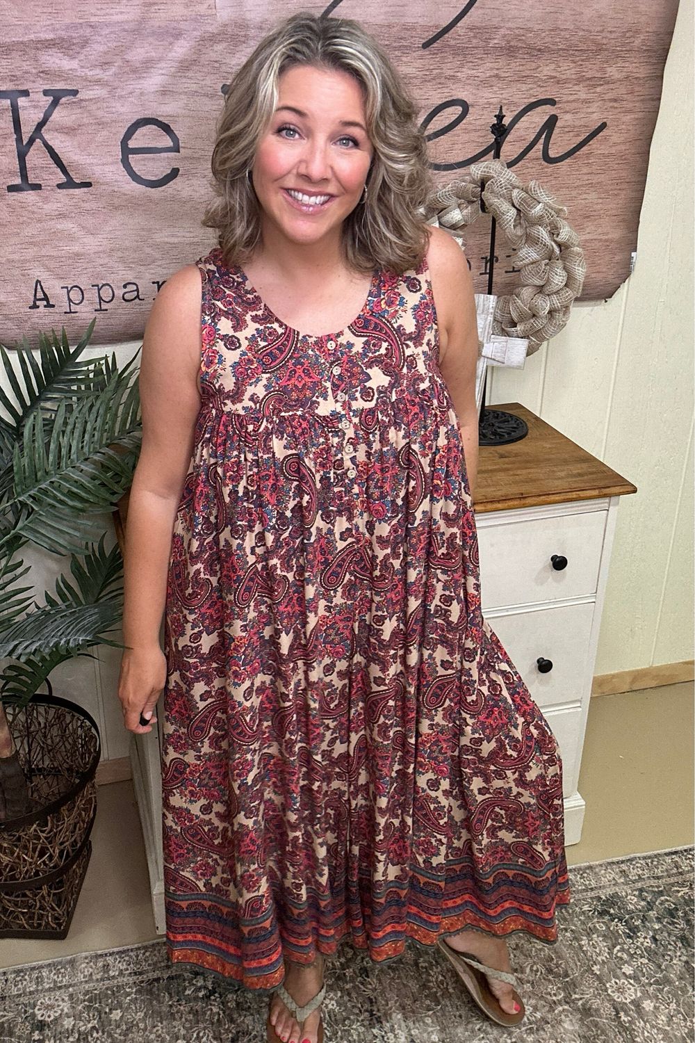 Super Flowy Paisley Jumpsuit