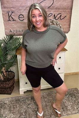 Butter Biker Shorts with Pockets