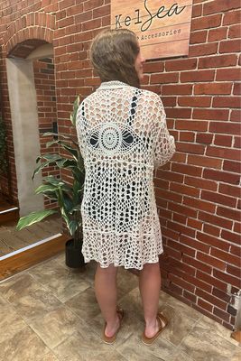 One Size Cardigan Cover-ups