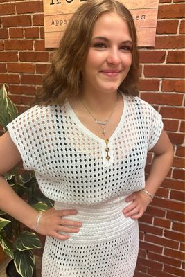 Crochet Knit Hollow Out Beach Cover Ups