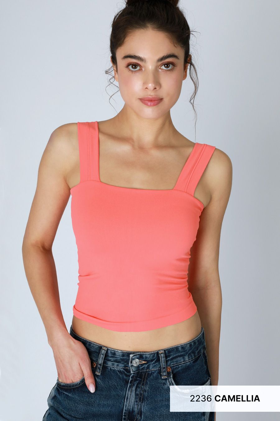 NikiBiki Square Neck Tank