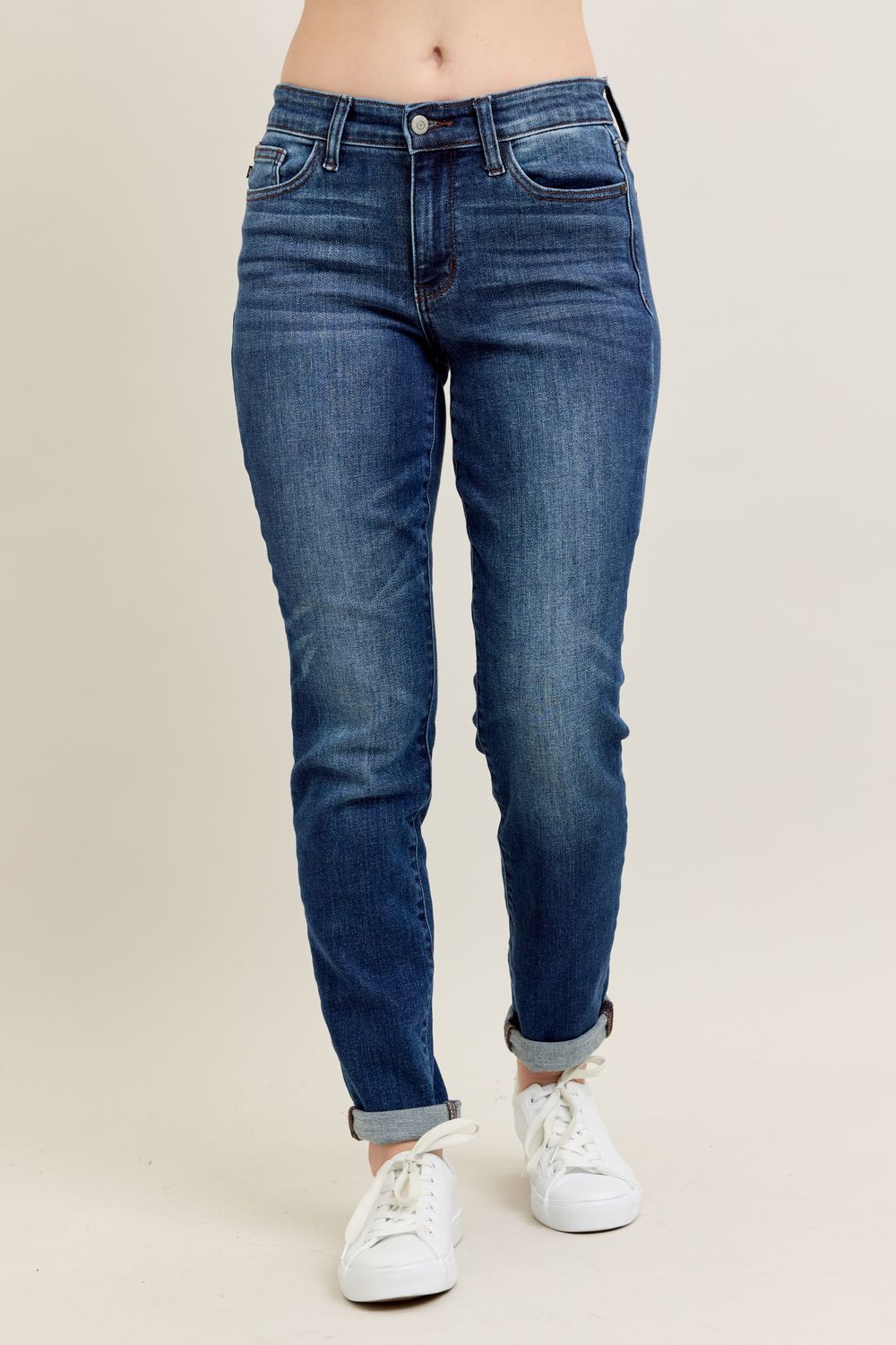 Judy Blue 82428 Cuffed Slim Fit
