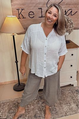 Italian 100% Linen Pant