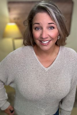 Twist Front Knit Dolman Pullover