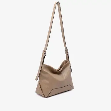 Jen & Co. Taylor Semi-Gloss Hobo Bag