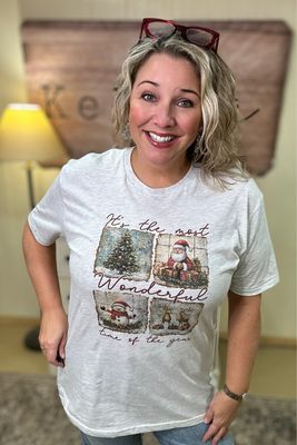Most Wonderful Time Holiday Tee