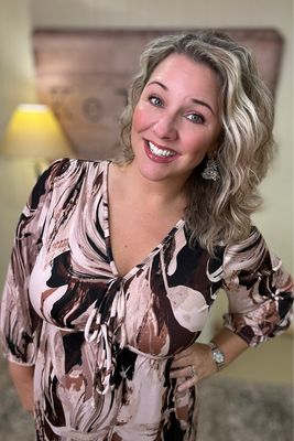 Pink &amp; Burgundy Abstract Dress