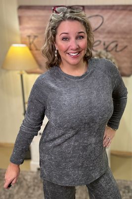 Charcoal Micro-Chenille Set