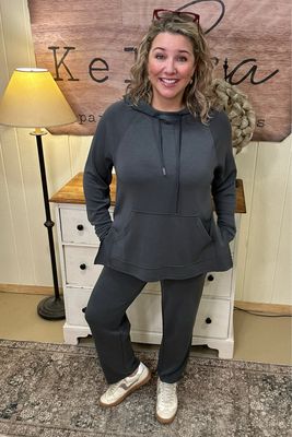 Laguna Ash Grey Hoodie Set