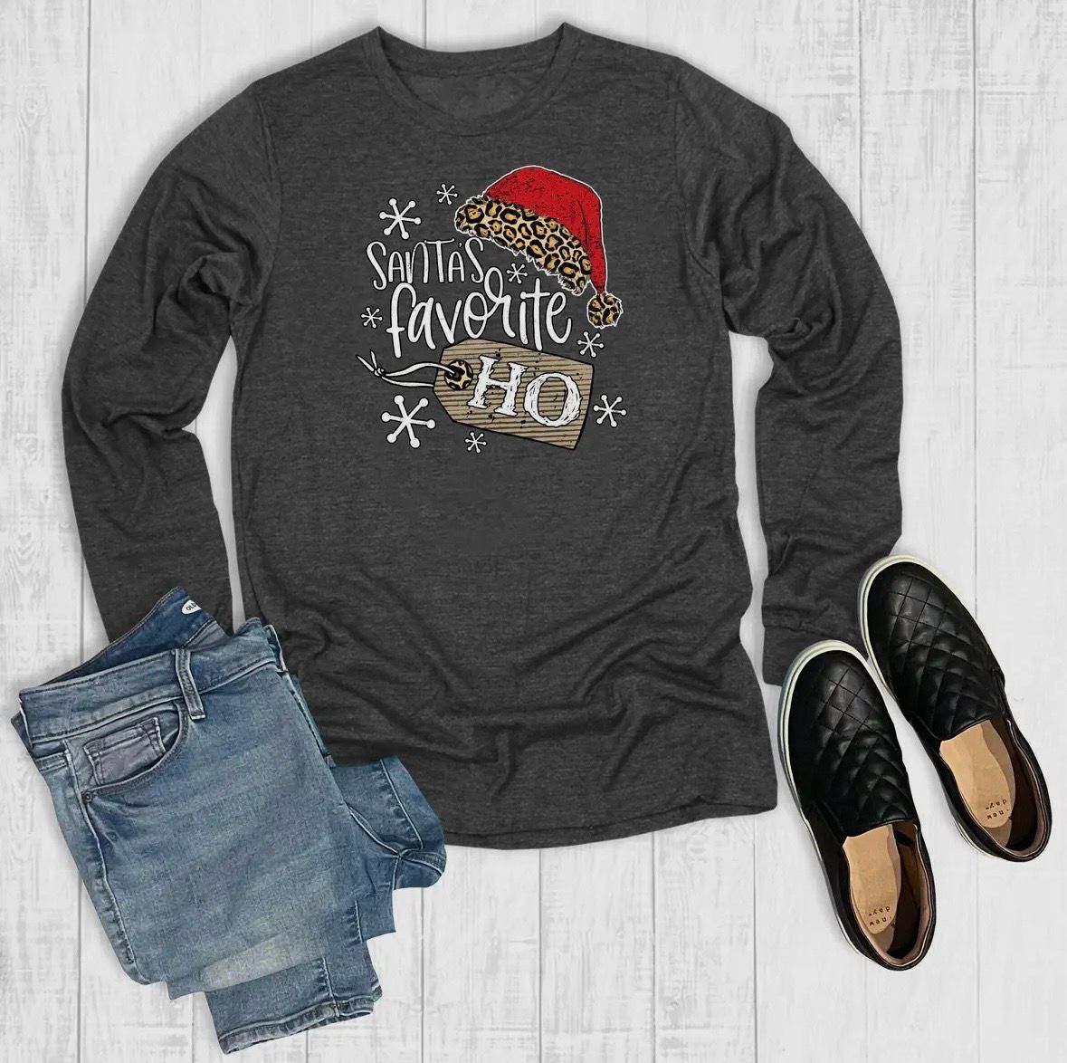 Santa&#39;s Favorite Ho Tee