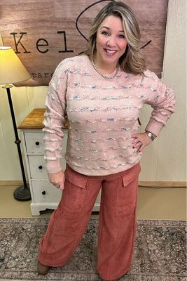 Corduroy Wide Leg Pants