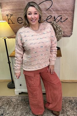 Corduroy Wide Leg Pants