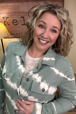 Sage Bleach Dye Soft Shacket