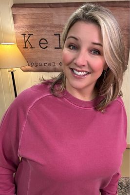 Wine Pigment Dyed Lightweight Sweatshirt