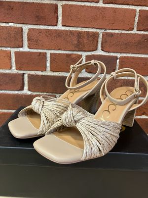 Ccocci Raffia Sandal Heel