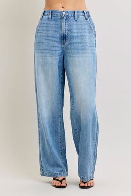 Judy Blue Featherweight Elastic Waist Jeans