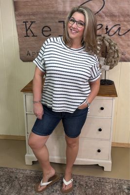 Judy Blue Dark Wash Bermuda Short