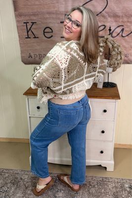 Lovervet Slim Wide Patch Pocket Jean