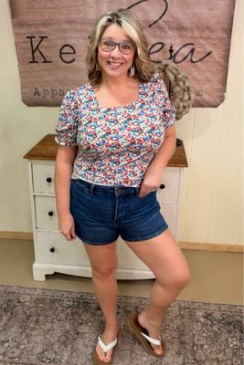 Judy Blue Tummy Control Slim Short