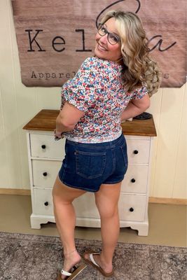 Judy Blue Tummy Control Slim Short