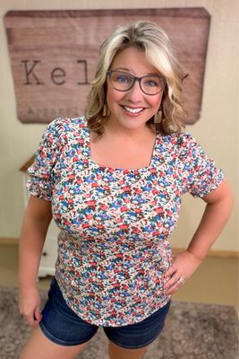 Liberty Ditzy Floral Tee