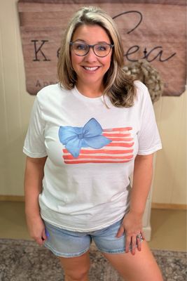 White Flag Coquette Tee