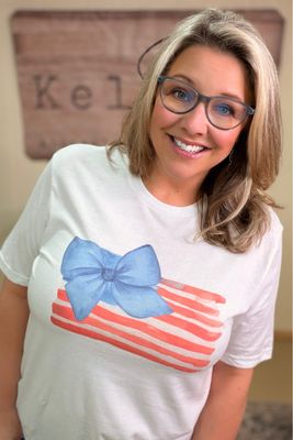 White Flag Coquette Tee