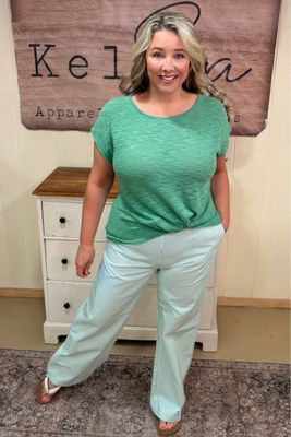 Kelly Striped Cotton Twill Pants Kelly Striped Cotton Twill Pants