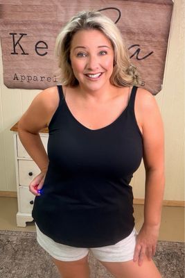 Black Butter Racerback Tank
