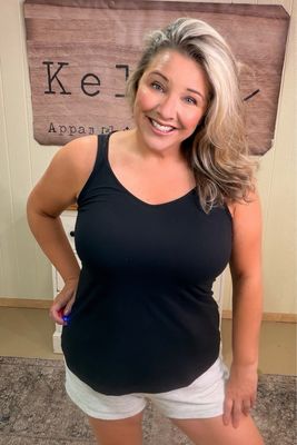 Black Butter Racerback Tank
