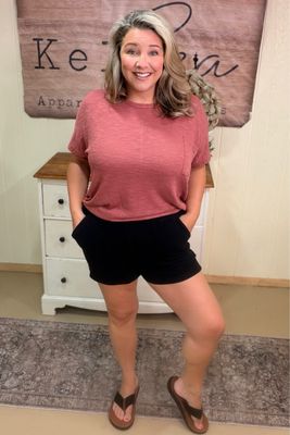 Cotton Slub Shorts