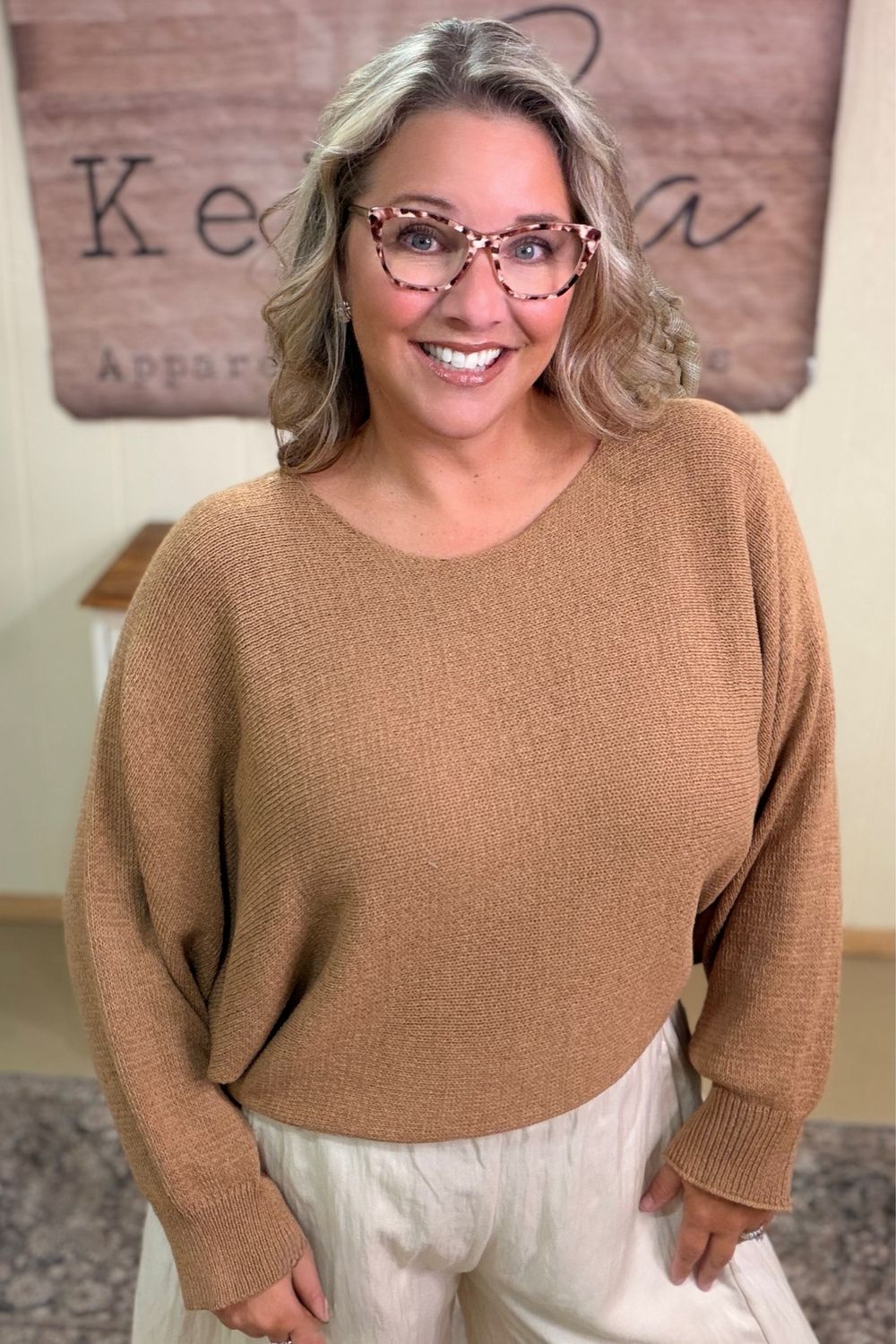 Light Walnut Ultra Soft Sweater