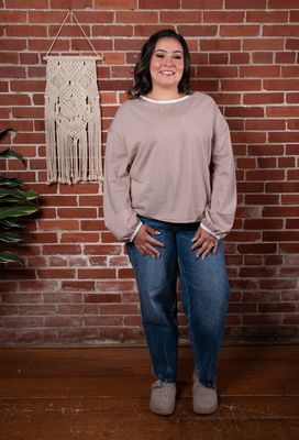 Brick Horizontal Pinstripe Tee