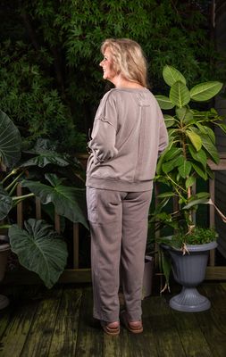 Smokey Grey French Terry Set