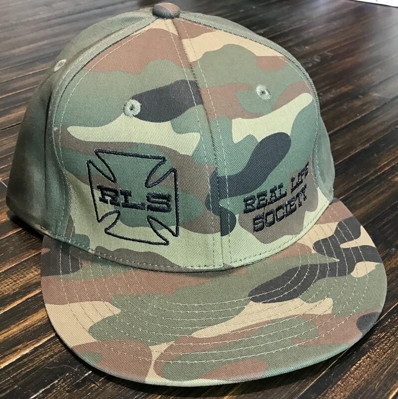 Camo Cotton Snapbacks, Wdl/Wdl/Olv