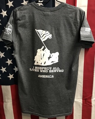 Raising the Flag Over Iwo Jima - Unisex Cotton